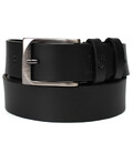 Шкіряний ремінь чорний 35мм Grande Pelle 310411200 фото, картинка, изображение