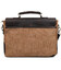 Чоловіча сумка портфель з канвасу та шкірою TARWA RCc-3960-3md фото, картинка, изображение