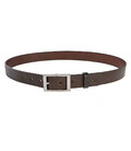 Шкіряний ремінь шоколад Grande Pelle 313203141 фото, картинка, изображение
