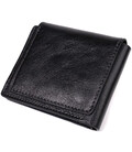 Чоловічий шкіряний портмоне чорний Grande Pelle 545610 картинка, зображення, фото