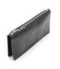 Гаманець клатч чоловічий шкіряний Grande Pelle чорний на блискавці 520610 фото, картинка, изображение