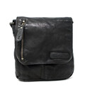 Чоловічий шкіряний чорний месенджер HILL BURRY "жатка" 3069WHB6246 фото, картинка, изображение