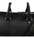 Велика шкіряна сумка дорожня 61см TARWA FA-9551-4lx чорний флотар картинка, зображення, фото