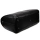 Велика шкіряна дорожня сумка 61см TARWA GA-9551-4lx чорна Наппа фото