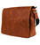 Чоловіча шкіряна сумка через плече із клапаном TARWA RB-1047-3md коньяк фото, картинка, изображение