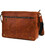 Чоловіча шкіряна сумка через плече із клапаном TARWA RB-1047-3md коньяк фото, картинка, изображение