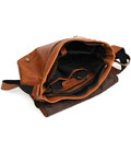 Чоловіча шкіряна сумка через плече із клапаном TARWA RB-1047-3md коньяк фото, картинка, изображение
