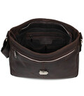 Чоловіча сумка через плече з коричневої крейзі TARWA RC-1046-4lx фото, картинка, изображение