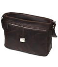 Чоловіча сумка через плече з коричневої крейзі TARWA RC-1046-4lx фото, картинка, изображение
