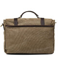 Чоловічий портфель з канвасу та шкіри наппа TARWA RCH-3920-3md фото, картинка, изображение