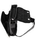 Чоловіча сумка шкіряна через плече ZA-30272-3md TARWA чорна фото, картинка, изображение