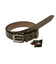 Шкіряний ремінь GP Grande Pelle 313011200 коричневий 35мм фото, картинка, изображение