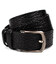 Чорний шкіряний ремінь флотар TARWA A14062-01 ширина 40мм фото, картинка, изображение