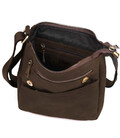 Чоловічі шкіряні сумки через плече RC-1302-3md TARWA коричнева крейзі хорс фото, картинка, изображение