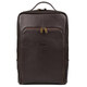 Шкіряний рюкзак для ноутбука 15 дюймів GC-1240-4lx в коричневому кольорі. фото