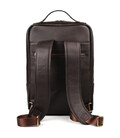 Шкіряний рюкзак для ноутбука 15 дюймів GC-1240-4lx в коричневому кольорі. картинка, зображення, фото