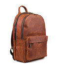 Чоловічий шкіряний рюкзак TARWA RB-7273-3md коньячний крейзі хорс картинка, зображення, фото
