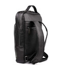Шкіряний рюкзак для ноутбука 15" дюймів FA-1240-4lx у чорному флотарі фото, картинка, изображение