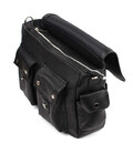 Сумка через плече зі шкіри Наппа FA-6690-4lx TARWA чорний флотар картинка, зображення, фото