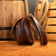 Шкіряна сумка бананка містка Bexhill bx9090c crazy horse фото