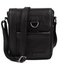 Сумка планшет через плече HILL BURRY HB3057A чорна картинка, зображення, фото