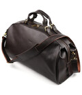 Шкіряна спортивна дорожня сумка TARWA GC-9552-4lx коричнева картинка, зображення, фото