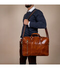 Шкіряний рюкзак портфель - A Farewell to Arms - коньячний Time Resistance 5242801 фото, картинка, изображение