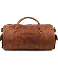Дорожня сумка баул із натуральної шкіри RB-6564-4lx TARWA коньячна - картинка, зображення, фото дорожньої сумки