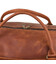 Дорожня сумка баул із натуральної шкіри RB-6564-4lx TARWA коньячна - картинка, зображення, фото дорожньої сумки