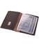Шкіряна обкладинка для авто документів Limary Lim-3991GC коричнева фото, картинка, изображение