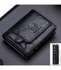 Чоловічий гаманець розкладний чорний TB037A Bull фото, картинка, изображение