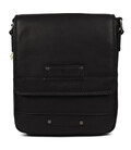 Сумка через плече месенджер HILL BURRY HB3102A чорна фото, картинка, изображение