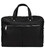 Чоловіча шкіряна ділова сумка чорна RA-4664-4lx TARWA на два відділення фото, картинка, изображение