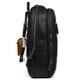 Великий шкіряний рюкзак HILL BURRY HB4006A чорний фото