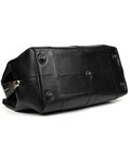 Дорожня спортивна сумка, шкіряний саквояж чорний GA-1402-4lx TARWA картинка, зображення, фото
