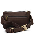 Сумка на пояс із натуральної шкіри, бананка FC-8136-3md TARWA коричневий флотар фото, картинка, изображение