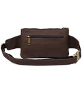 Сумка на пояс із натуральної шкіри, бананка FC-8136-3md TARWA коричневий флотар фото, картинка, изображение