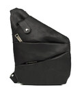 Чоловіча сумка слінг через плече для лівші чорна TARWA RA-6405-4lx фото, картинка, изображение