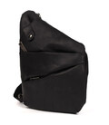 Чоловіча сумка слінг через плече для лівші чорна TARWA RA-6405-3md фото, картинка, изображение