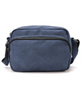 Невелика чоловіча сумка через плече на 2 відділення TARWA RK-60125-3md синя фото, картинка, изображение