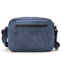 Невелика чоловіча сумка через плече на 2 відділення TARWA RK-60125-3md синя фото, картинка, изображение