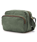Невелика чоловіча сумка через плече на 2 відділення TARWA RE-60125-3md зелена фото, картинка, изображение