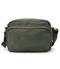 Невелика чоловіча сумка через плече на 2 відділення TARWA RE-60125-3md зелена фото, картинка, изображение