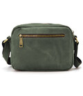 Невелика чоловіча сумка через плече на 2 відділення TARWA RE-60125-3md зелена фото, картинка, изображение