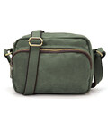 Невелика чоловіча сумка через плече на 2 відділення TARWA RE-60125-3md зелена фото, картинка, изображение