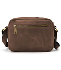 Невелика чоловіча сумка через плече на 2 відділення TARWA RC-60125-3md коричнева фото, картинка, изображение