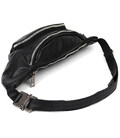 Стильна сумка на пояс бренду TARWA GA-3079-4lx в чорній нап картинка, зображення, фото