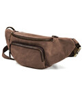 Стильна сумка на пояс бренду TARWA RC-3079-3md у коричневому crazy horse фото, картинка, изображение