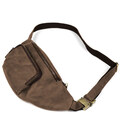 Стильна сумка на пояс бренду TARWA RC-3079-3md у коричневому crazy horse фото, картинка, изображение