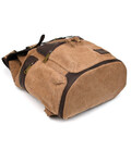 Канвас рюкзак-мішок TARWA RCc-0010-4lx зі шкірою крейзі хорс фото, картинка, изображение